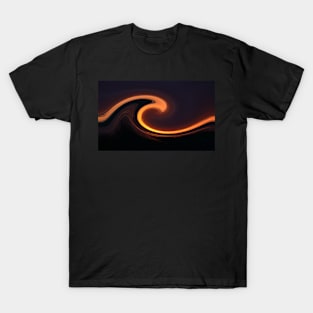 Nature's Illusions- Sunset Waves T-Shirt